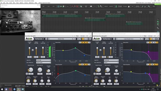 Bricasti m7 vs Acon Digital Verberate 2 (YN Records)