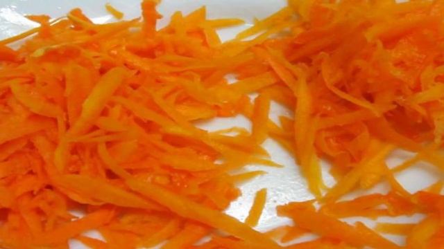 Салат из моркови и тыквы