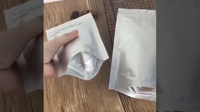 Aluminum Foil Standing Pouch For Food Packing смотреть онлайн