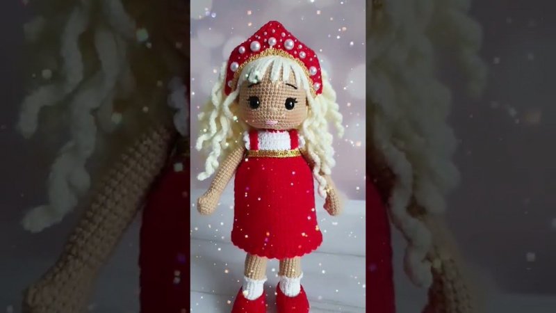 кукла Ксюша в народном костюме