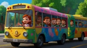 Wheels on the Bus /Nursery Rhymes /Kids Song