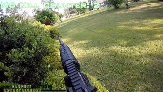 GoPro Helmet Cam Skirmish Report CA M6 Airsoft Battles 2011 Series 16