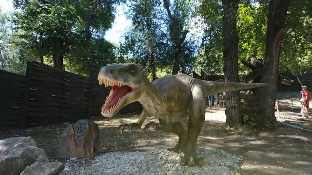 The best dinosaur park in the city of Dnipro (Ukraine)/Лучший парк динозавров в городе Днепр смотреть онлайн