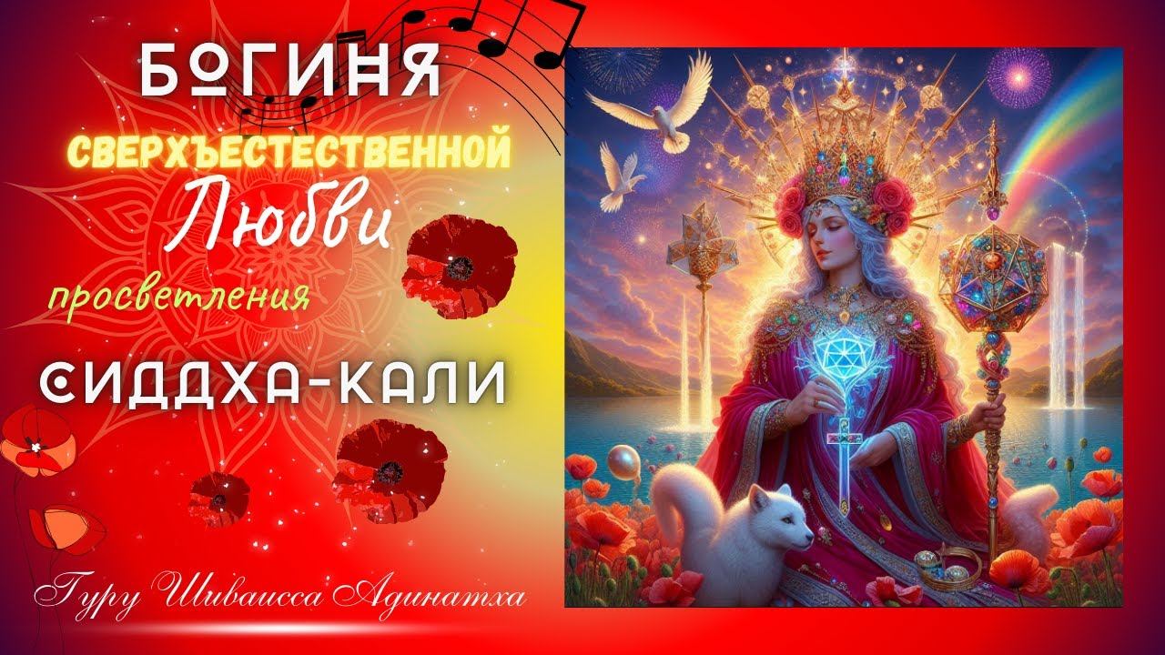 Богиня сверхъестественной любви просветления Сиддха-Кали. Гуру Шиваисса Адинатха