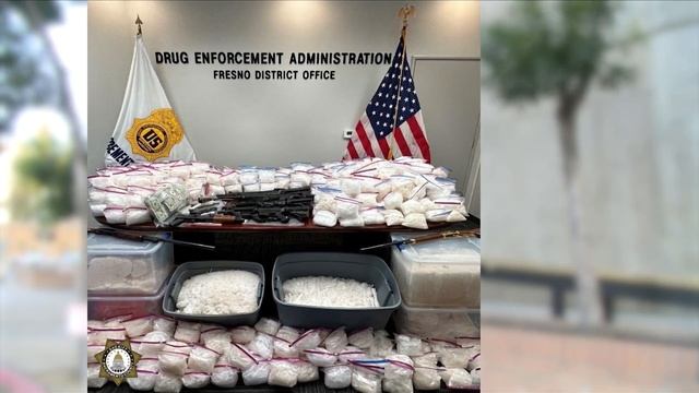 Over 2 tons of meth seized in Tulare County, allegedly headed for Sacramento смотреть онлайн
