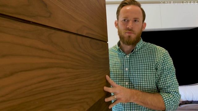 Walnut doors so nice, we didn't install casing смотреть онлайн