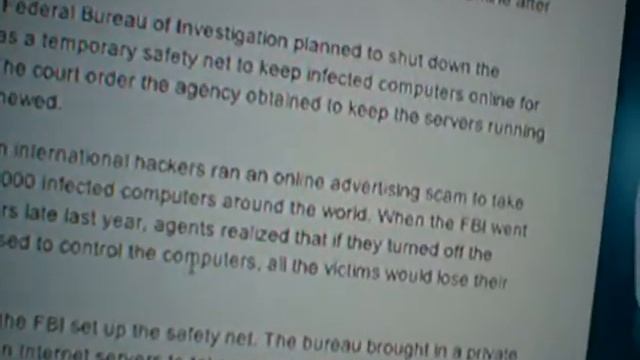 Drudge Report - Malicious Malware Could Shut Down Computers Monday!