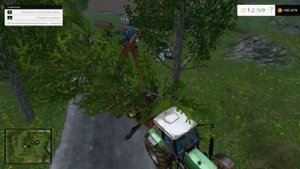Farming Simulator 15 Рубим Лес! серия-2!