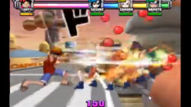 Battle Stadium D.O.N #02 Luffy vs Sasuke vs Sakura vs Naruto смотреть онлайн