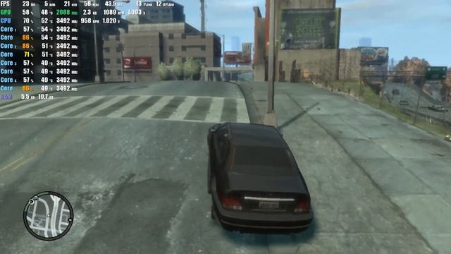 GTA 4 on Xenia Xbox360 Emulator PC Gameplay DX 12
