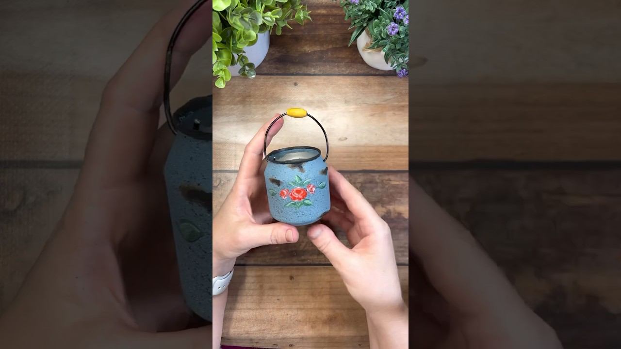 Милый бидончик из алюминиевой банки. #handmade #diy #cute #kawaii #diyideas #recycle #recycling смотреть онлайн