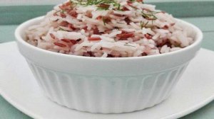 Смесь красного и белого риса