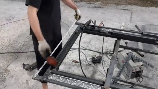 Кованная дверь своими руками. Холодная ковка!Из профильных труб