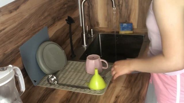 УТРЕННЯЯ ЭКСПРЕСС УБОРКА|| Жарю картошку с грибами 🤤 смотреть онлайн