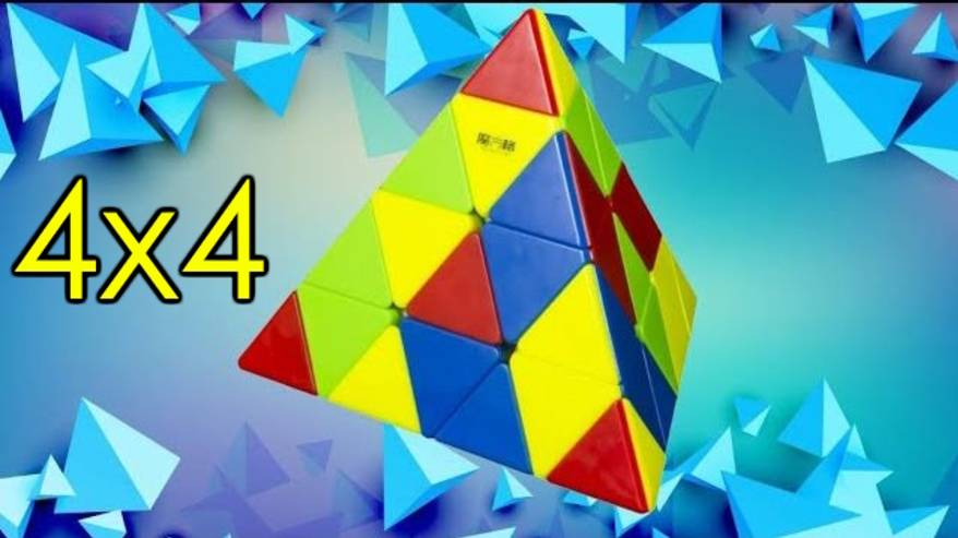 Как собрать Мастер Пираминкс 4х4, Master Pyraminx 4x4, how to solve cube, пирамида