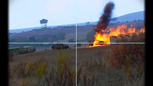 Today Ukraine Anti Tank Missile Javelin Destroyed Russian Armored and Artillery Convoy ARMA 3