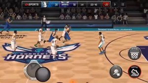 Лучшие моменты в NBA LIVE MOBILE , гол за 0.01