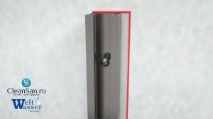 Душевая перегородка WeltWasser WW400