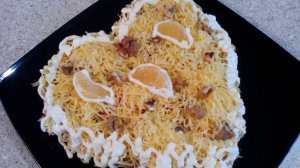 САЛАТ НА ПРАЗДНИЧНЫЙ СТОЛ! Салат с хурмой и курицей!