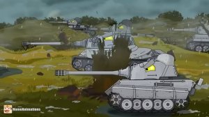 HomeAnimations - Мультики про танки Герои не умирают ! КВ-44-М2 и другие Монстры - Мультики про тан