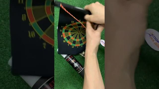 2 игры в одном тубусе, магнитные шахматы и дартс