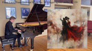 Ференц Лист, Трансцендентный этюд Allegro agitato molto, исполняет Руслан Баязитов