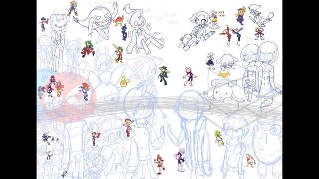 Puyo puyo Tetris 1 fanart (all characters)