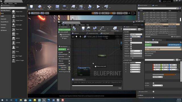 Unreal Engine 4 _ Neon signs city смотреть онлайн