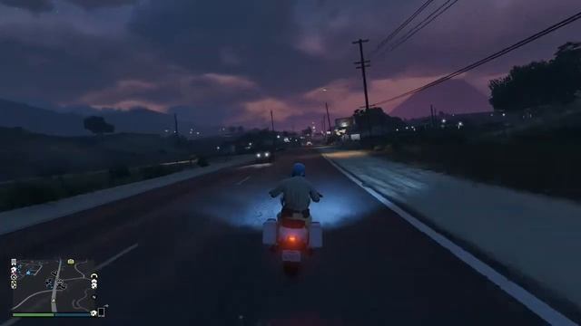 GTA5 How To Get A Custom Personal Police Bike And Store It In Your Garage For GTA RP | Dinka Thrust