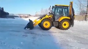 Плавающее положение на экскаваторе-погрузчике