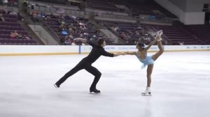 Анастасия Губанова/Алексей Синцов. Пары. ПП 3 этап ЮГП 2015 г. Колорадо. GUBANOVA⁄SINTSOV