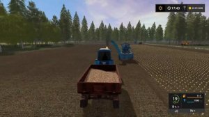 Farming Simulator 2017. НОВОСВЕТЛОВКА. Трактор Беларус МТЗ-82.1 Прицеп 2ПТС.