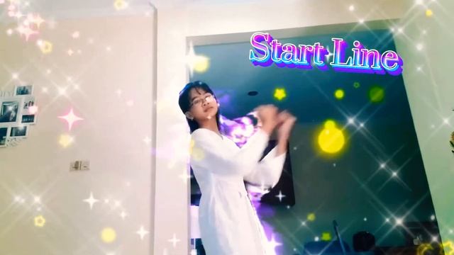 Aikatsu Stars "Start Line" cover dance with my rainbow strawwberry idol смотреть онлайн
