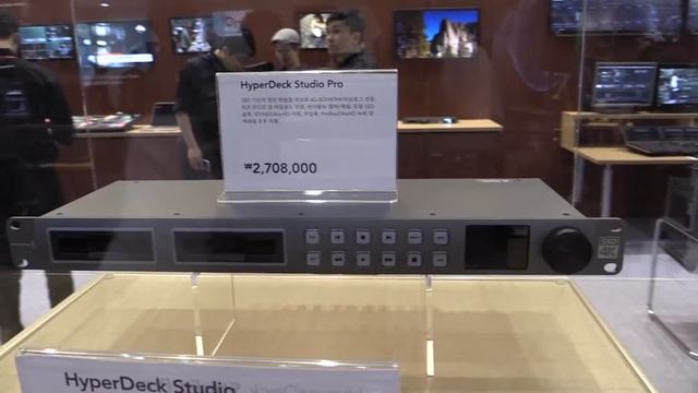 Blackmagic Design HyperDeck Studio Pro : KOBA 2014 Sketch