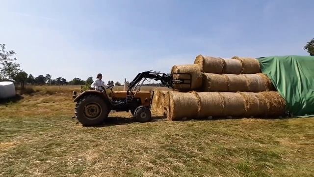 Решение небольшим семейным фермерским хозяйствам по хранению соломы и сена под пологами от Ланитэкс смотреть онлайн