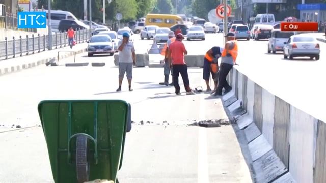Новый мост в Оше: строили, строили, и, наконец...закрыли! / НТС / 21.06.16