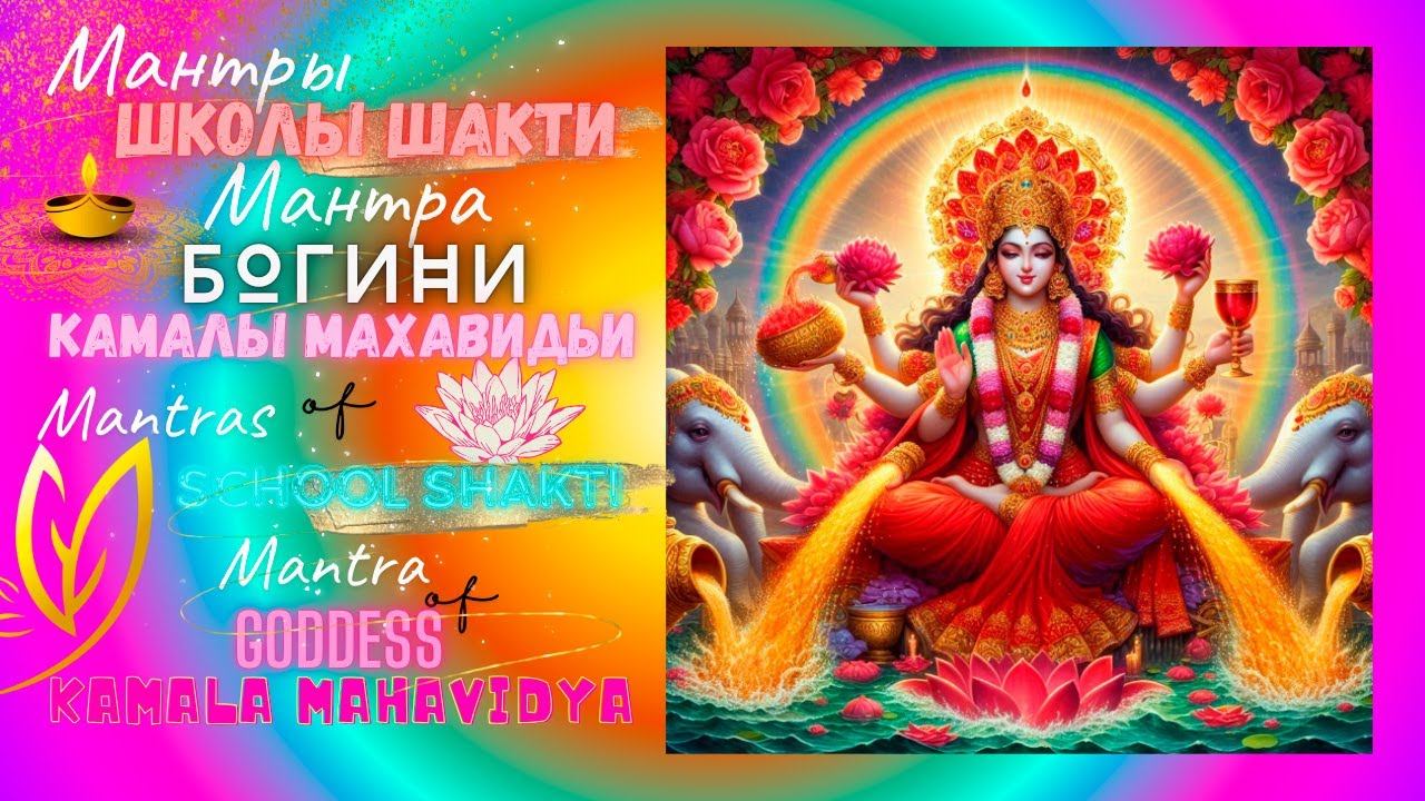 Мантра Богини Камалы Махавидьи мантры Школы Шакти. Mantras of School Shakti
