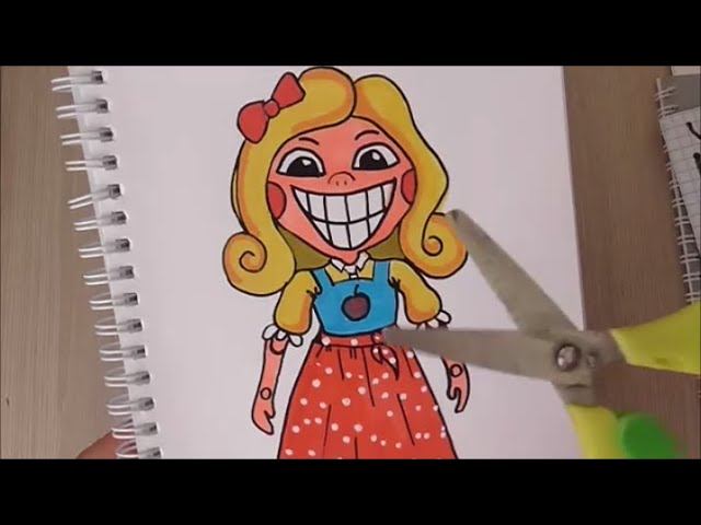 How to Draw Miss Delight as popular social network| Poppy Playtime смотреть онлайн