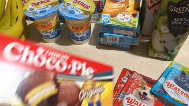 Продуктовые покупки 🛍️ набрала баночек в Чижике 🧃 смотреть онлайн