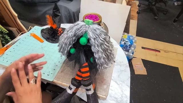 Witch Gnome Tutorial Fall DIY Craft Broom Halloween Crafting With Ollie смотреть онлайн