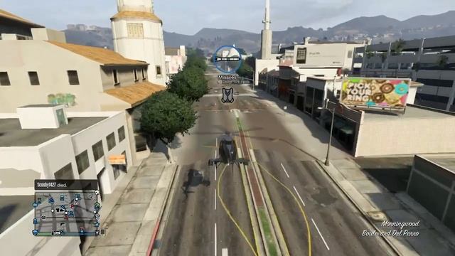 GTA 5: Trolling Randoms!!!! (GOD MODE BUZZARD)