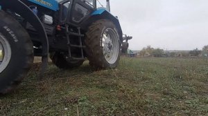 Вспашка огородов трактором МТЗ 82.1