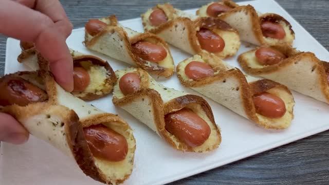 Это настолько ВКУСНО, что можно готовить хоть КАЖДЫЙ ДЕНЬ! Самый простой и быстрый рецепт завтрака!