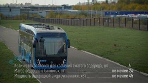 Водоробус КАМАЗ-6290 — электробус с водородной топливной системой