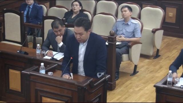 1. Открытие судебного заседания. (Председательствующий Өскөнбаев Э.Ж.) смотреть онлайн