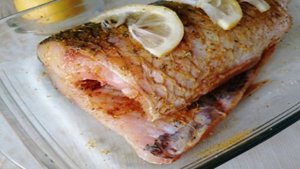 Белый амур запечённый с картофелем