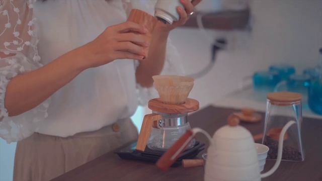 Jo’s life …. A very beautiful coffee set [ Hario olive wood ]. смотреть онлайн