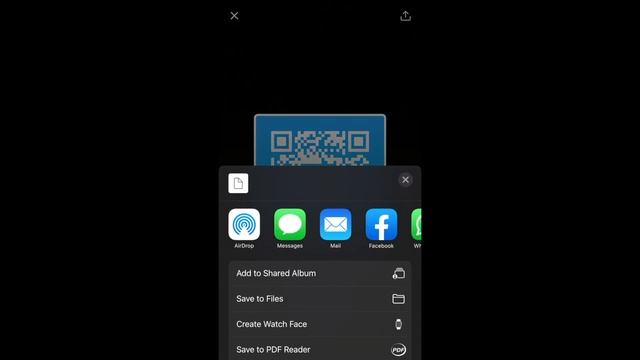 How to convert Twitter QR Code to your Apple watch face