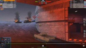 WoT Blitz Т-44-100 3955 урона Рассейняя Колобанова на Фаусте