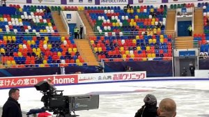 Alexandra Trusova Rostelecom Cup 2019 SP Practice Александра Трусова Гран При Ростелеком 2019